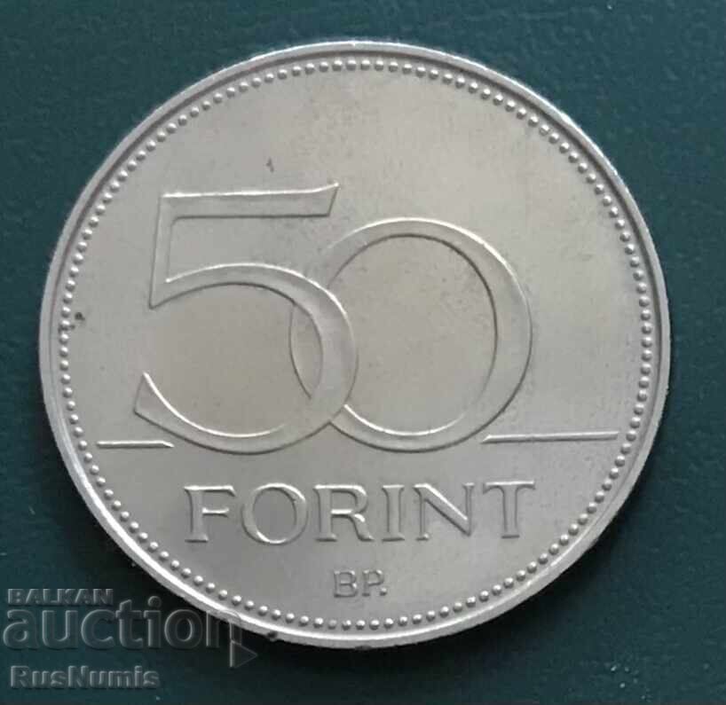 Ungaria. 50 forinți 2007. Tratatul de la Roma cu preț € 4.00 | 7.82 BGN