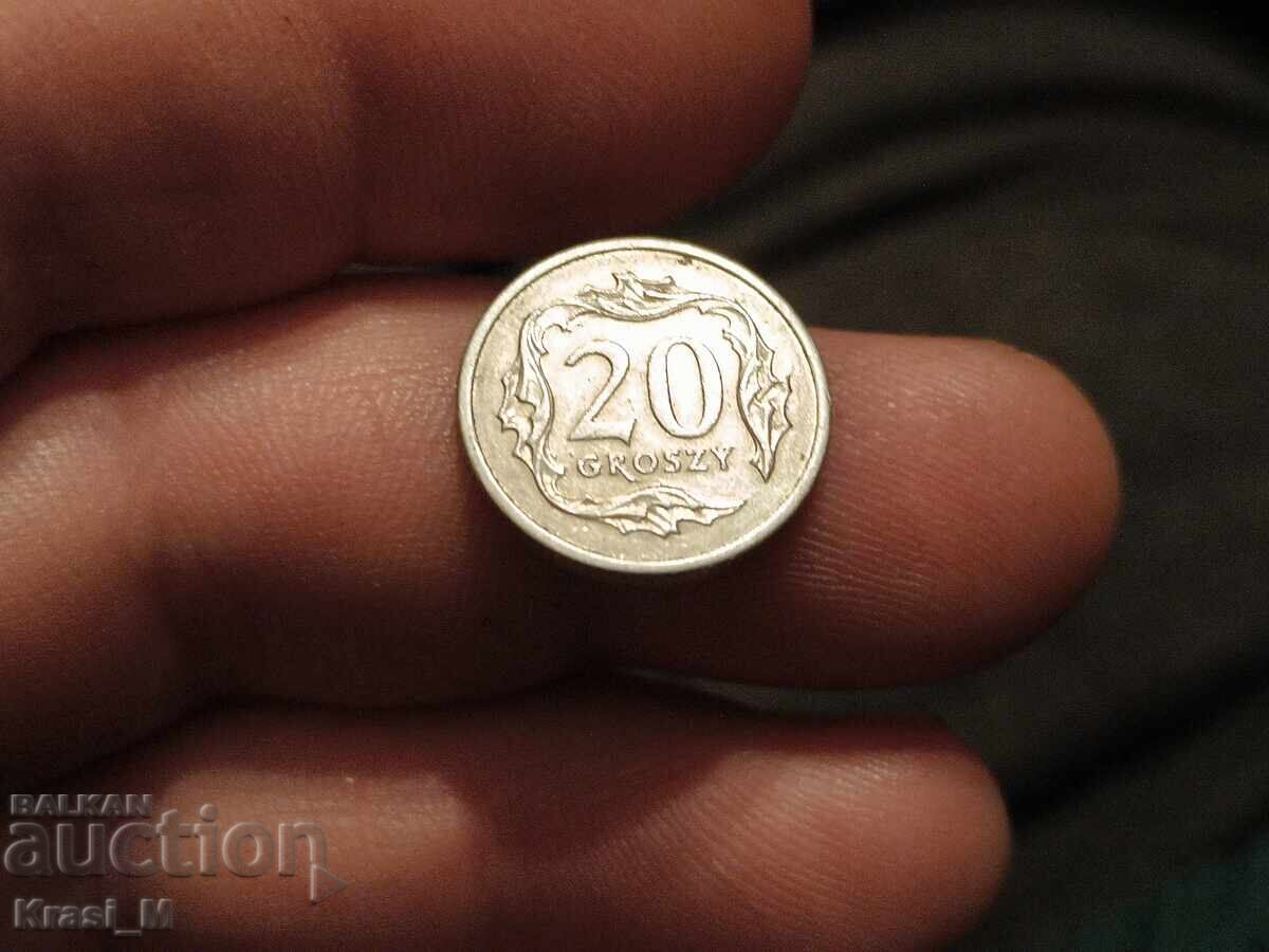 20 γρόσια 1992, ΜΙΝΤ νόμισμα, πλήρης γυαλάδα μήτρας, BZC - 6 20 γρόσια 1992, ΜΙΝΤ νόμισμα, πλήρης γυαλάδα μήτρας, BZC - 6