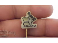 Insigna publicitară, Lodalientje, marcă de detergenți