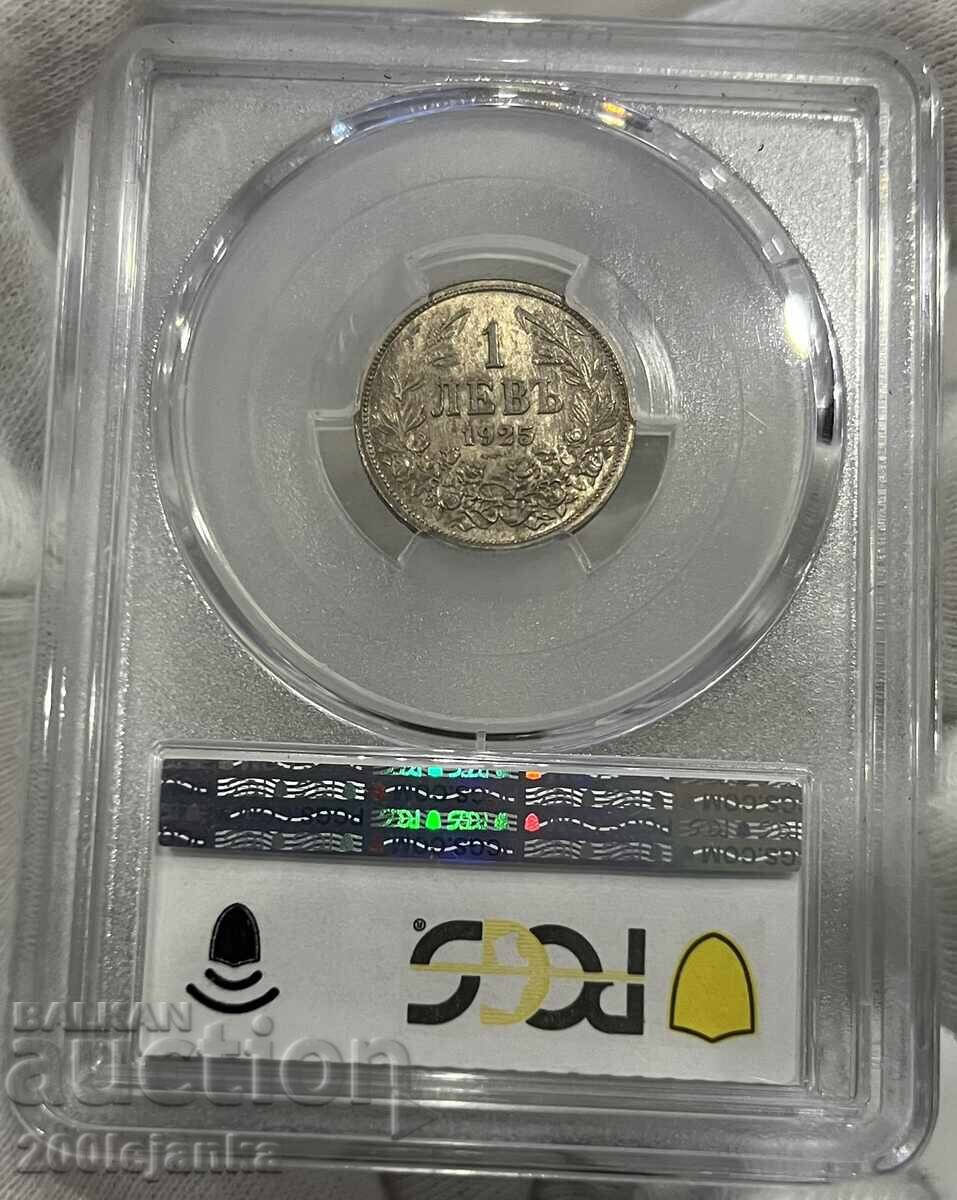 1 lv 1925g MS64 PCGS cu preț € 165.00 | 322.71 BGN