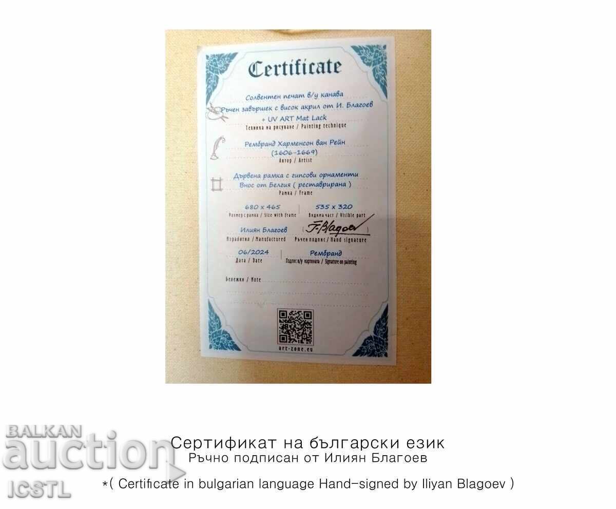 Reproducere după Rembrandt Harmenszoon van Rijn - 5 Reproducere după Rembrandt Harmenszoon van Rijn - 5