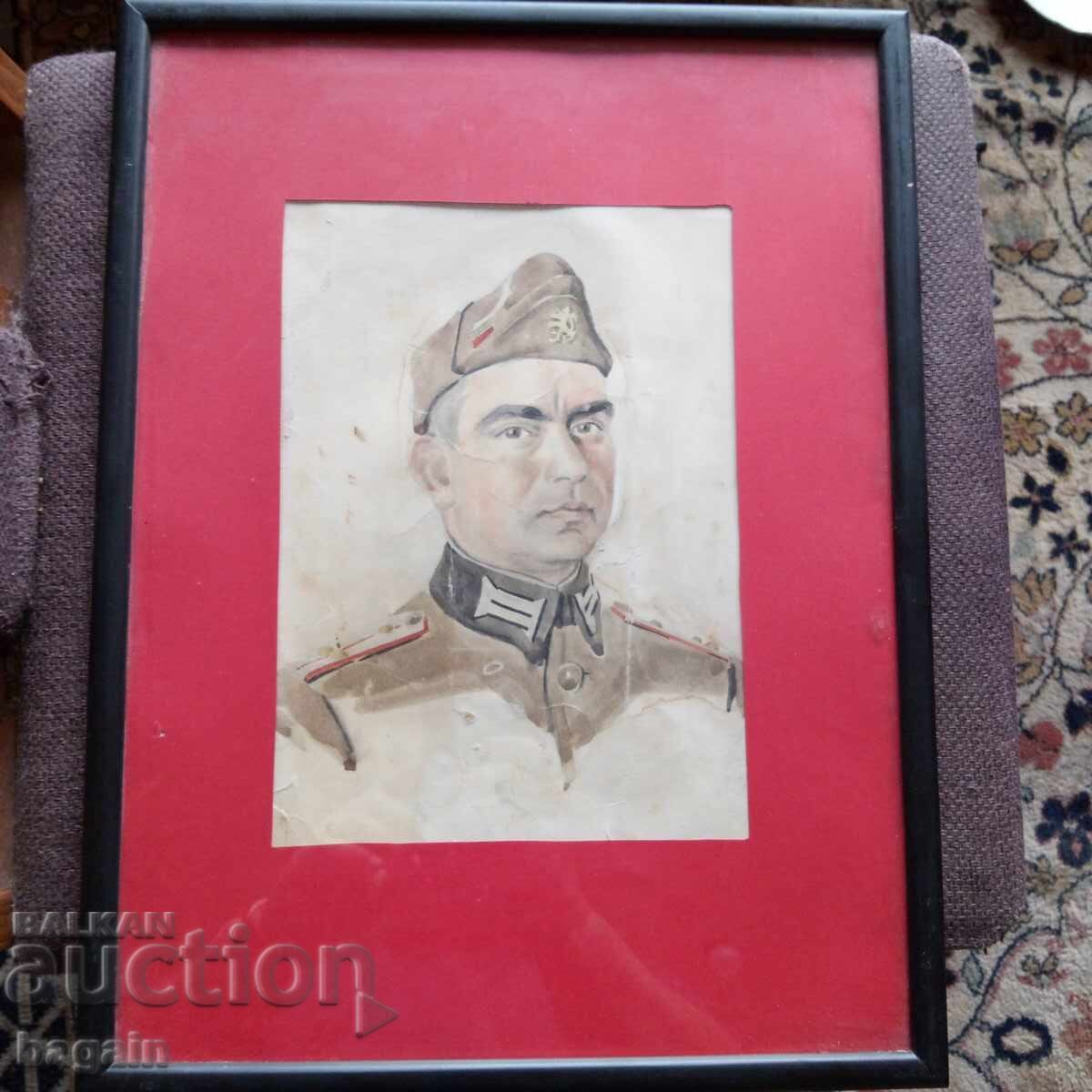 Portret de ofițer regal cu preț € 70.00 | 136.91 BGN