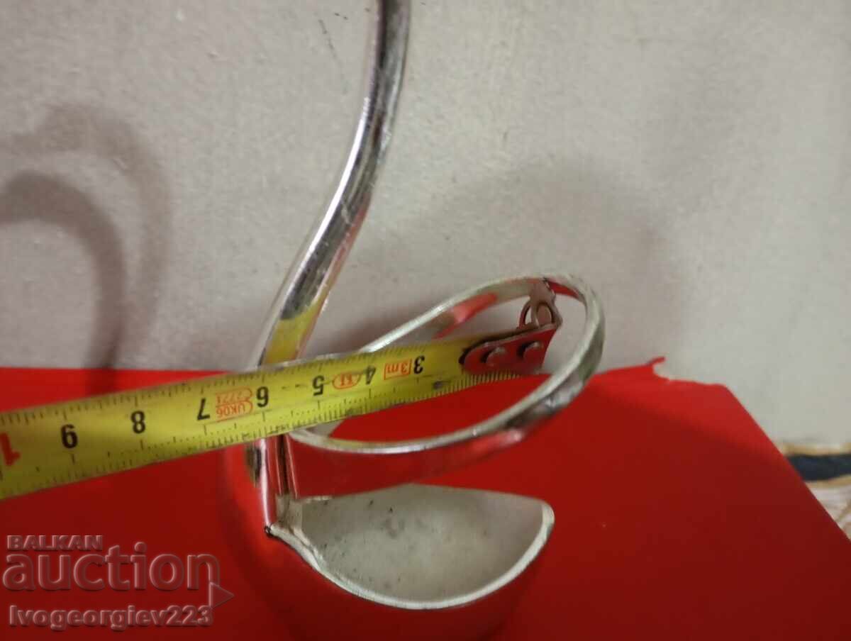 Δημοπρασία επάργυρο μεταλλικό κουτάλι-κύκνος