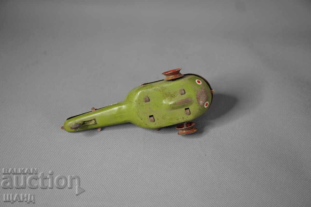 1950 Jucărie metalică poloneză model elicopter - 5