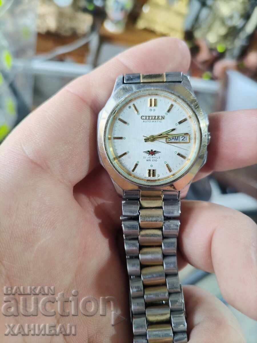 CEAS CITIZEN 21 RUBINE FUNCȚIONAL AUTOMAT cu preț € 60.00 | 117.35 BGN CEAS CITIZEN 21 RUBINE FUNCȚIONAL AUTOMAT cu preț € 60.00 | 117.35 BGN