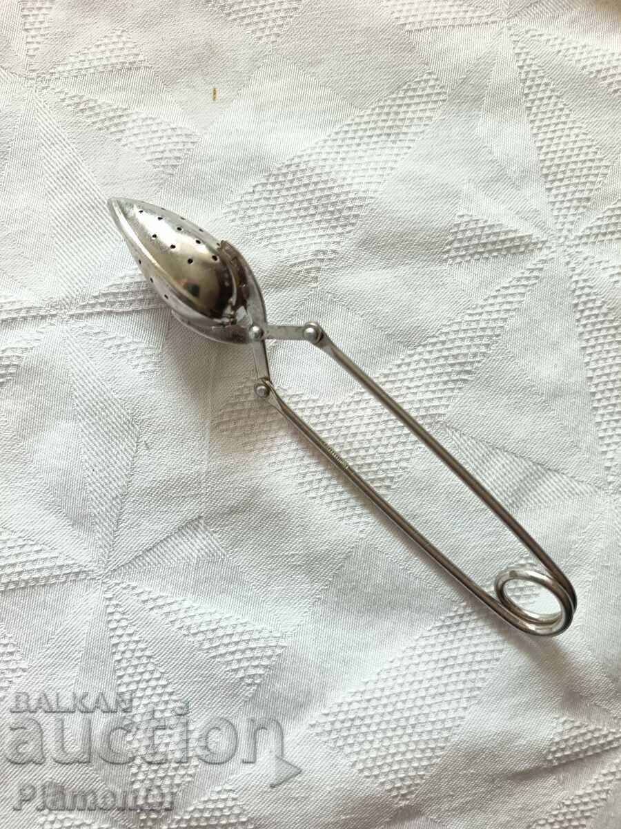 Clește vintage, infuzor, strecurătoare pentru ceai - 7 Clește vintage, infuzor, strecurătoare pentru ceai - 7