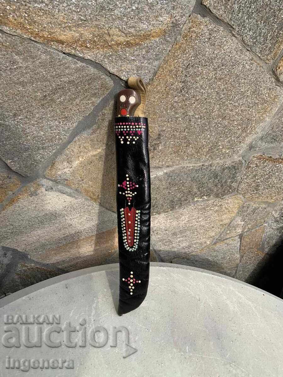 НОЖ КАМА ОСТРИЕ ОБКОВ ИНТАРЗИЯ ОРИГИНАЛ КАНИЯ