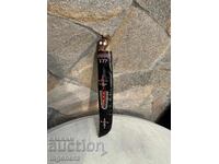 KNIFE KAMA BLADE INLAY ORIGINAL SHEATH