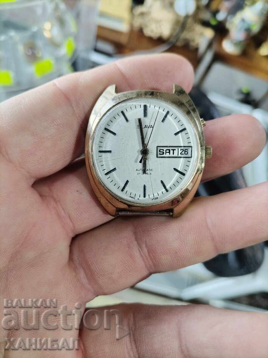 ΕΠΙΧΡΥΣΩΜΕΝΟ ΡΟΛΟΪ SLAVA AU-5 ΛΕΙΤΟΥΡΓΙΚΟ ΑΥΤΟΜΑΤΟ με τιμή € 65.00 | 127.13 BGN