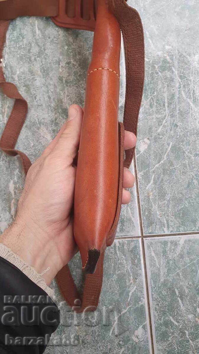 Δημοπρασία Παλιός δερμάτινος θήκη για Πιστόλι Bianchi