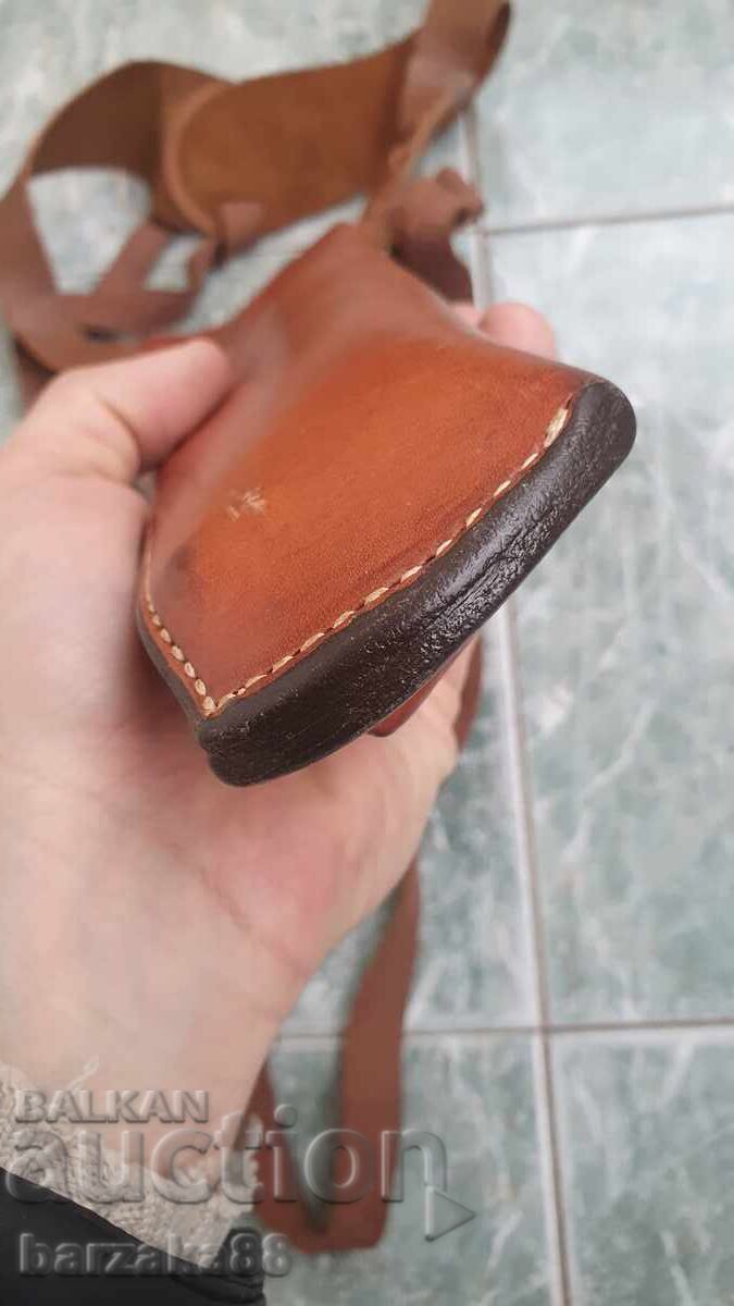 Παράδοση Παλιός δερμάτινος θήκη για Πιστόλι Bianchi