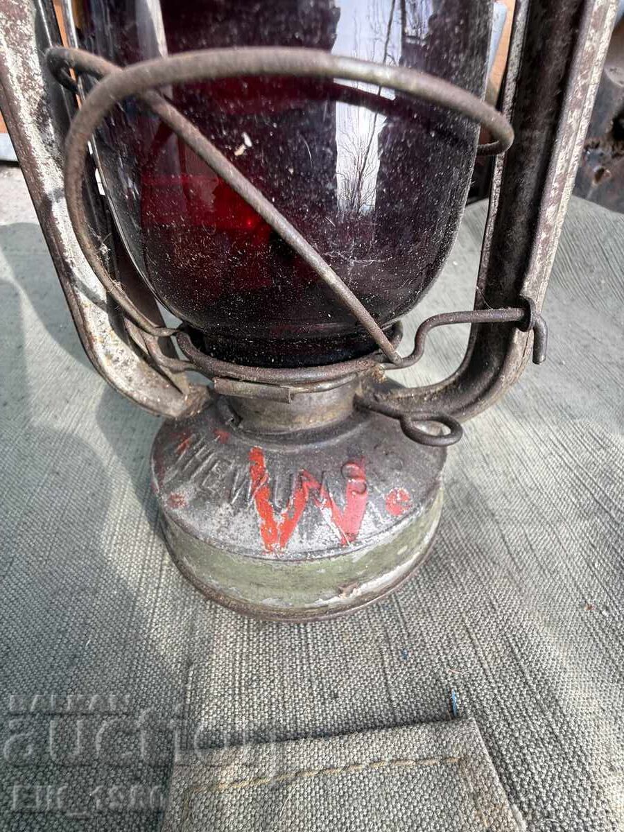 German WW2 Signal Railway Lantern - 5 German WW2 Signal Railway Lantern - 5