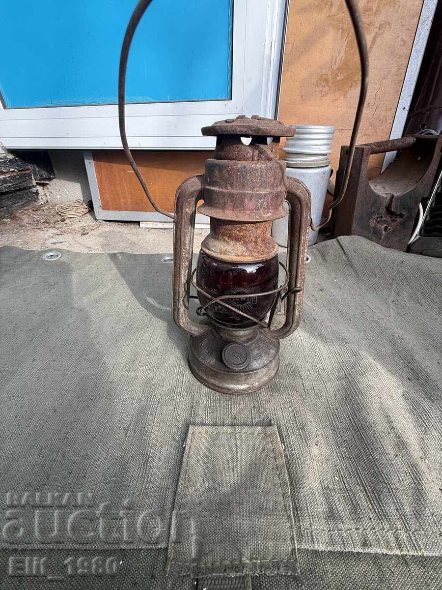 German WW2 Signal Railway Lantern German WW2 Signal Railway Lantern