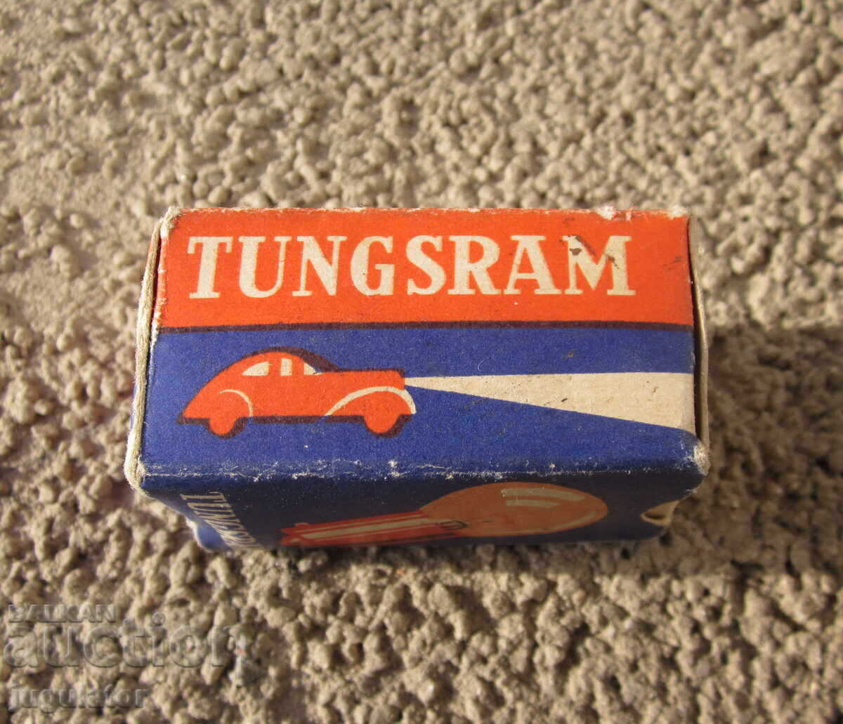 tungsram стара крушка лампа за ретро автомобил кола