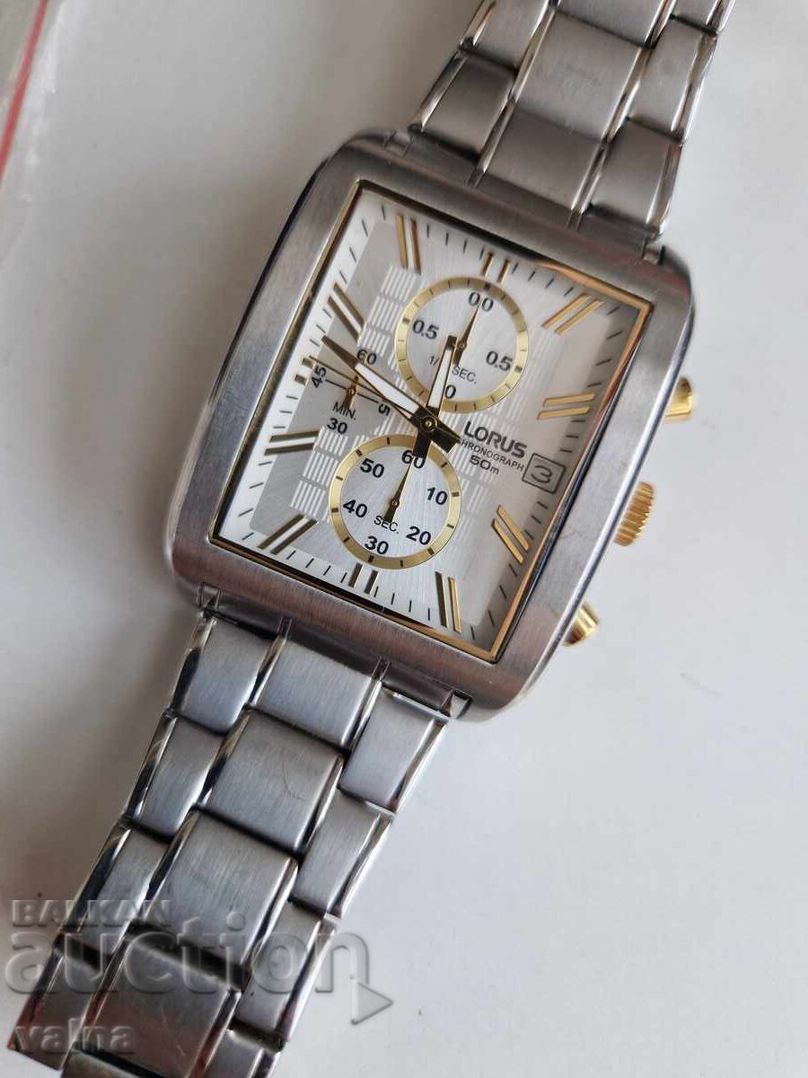 LORUS by Seiko, quartz χρονογράφος, XL κάσα 39 x 50mm, Japan με τιμή € 95.00 | 185.80 BGN