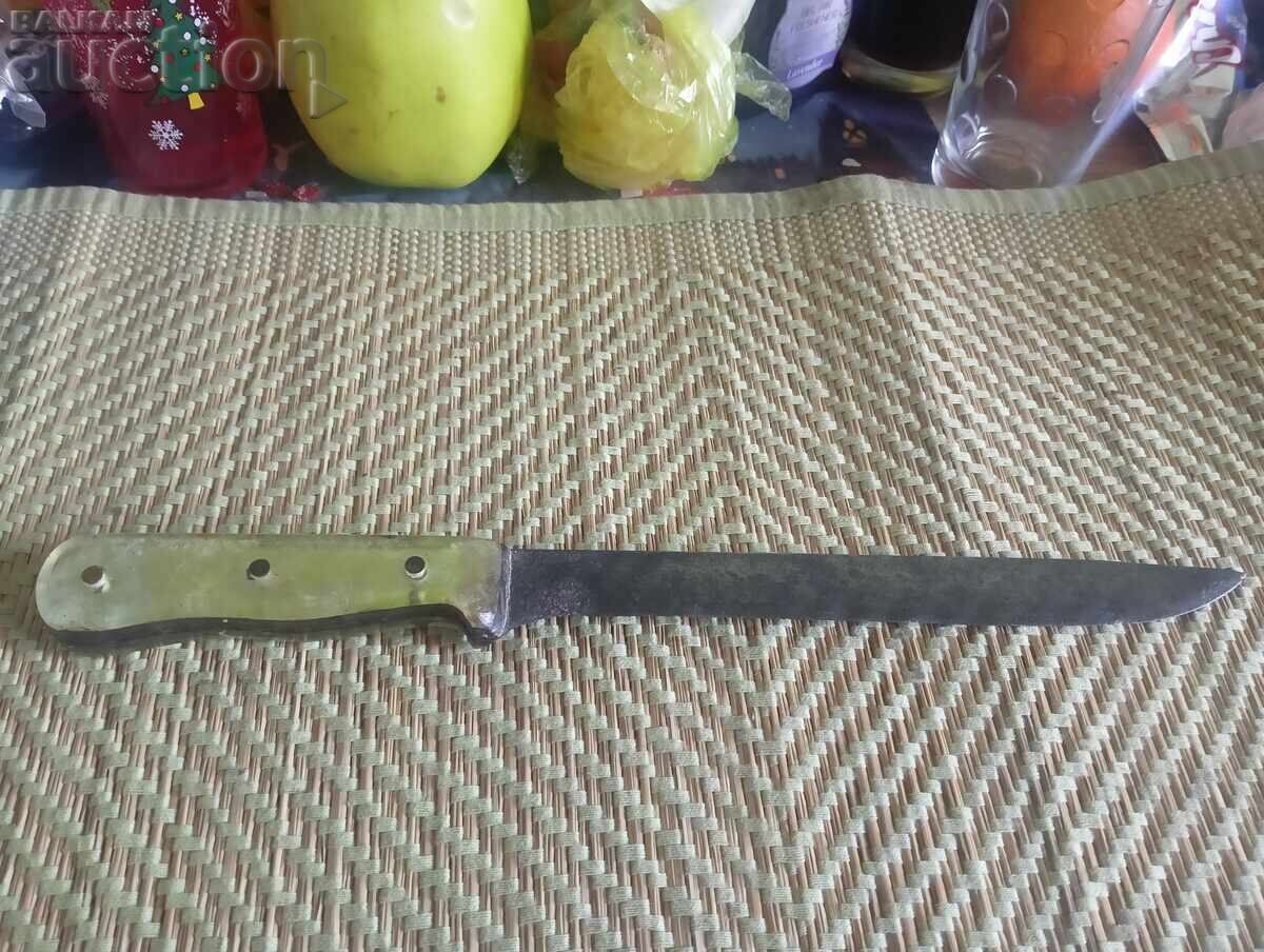 Cuțit vechi cu mâner din plexiglas - 6 Cuțit vechi cu mâner din plexiglas - 6