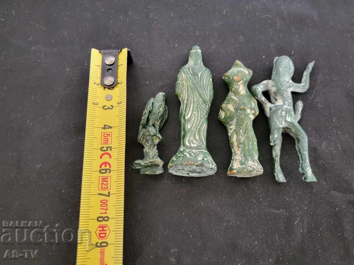 Lot figurine miniaturale replici din bronz - 6