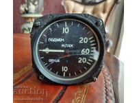 Aircraft instrument from a MIG aircraft