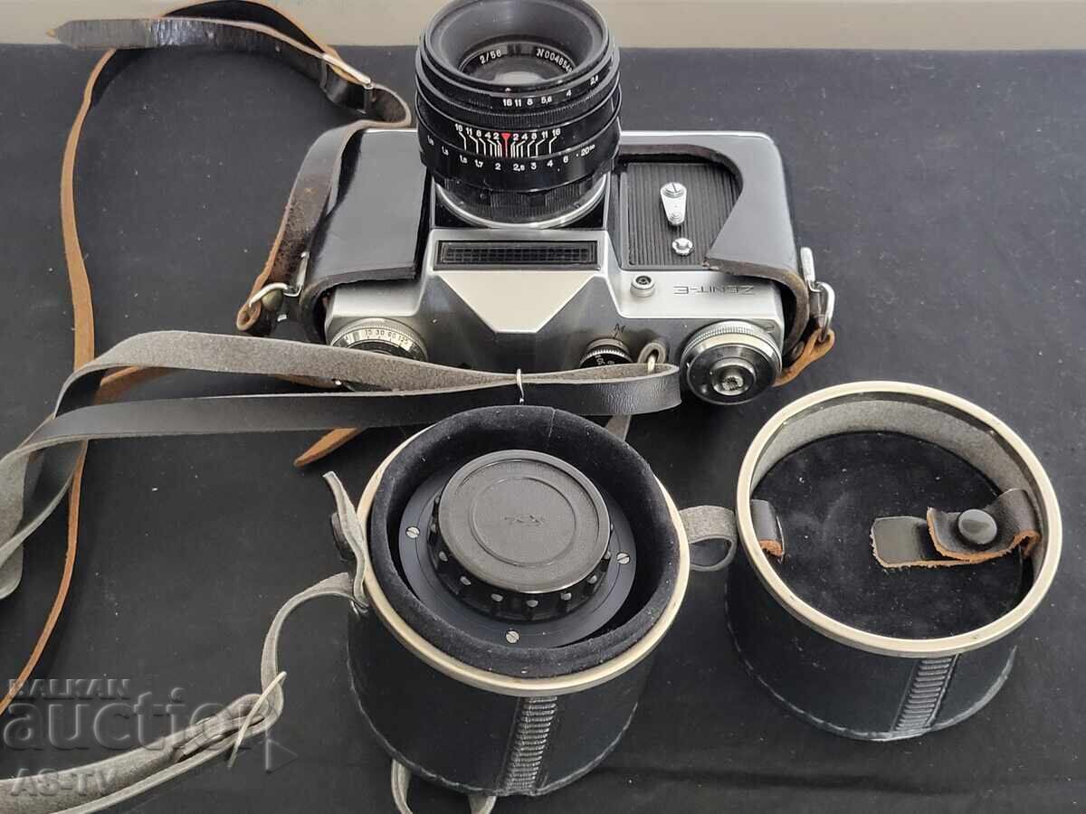 Παράδοση Σοβιετικό φωτογραφικό μηχανισμό Zenith με επιπλέον φακό