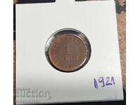 Monedă Portugalia 1 centavos [1921]