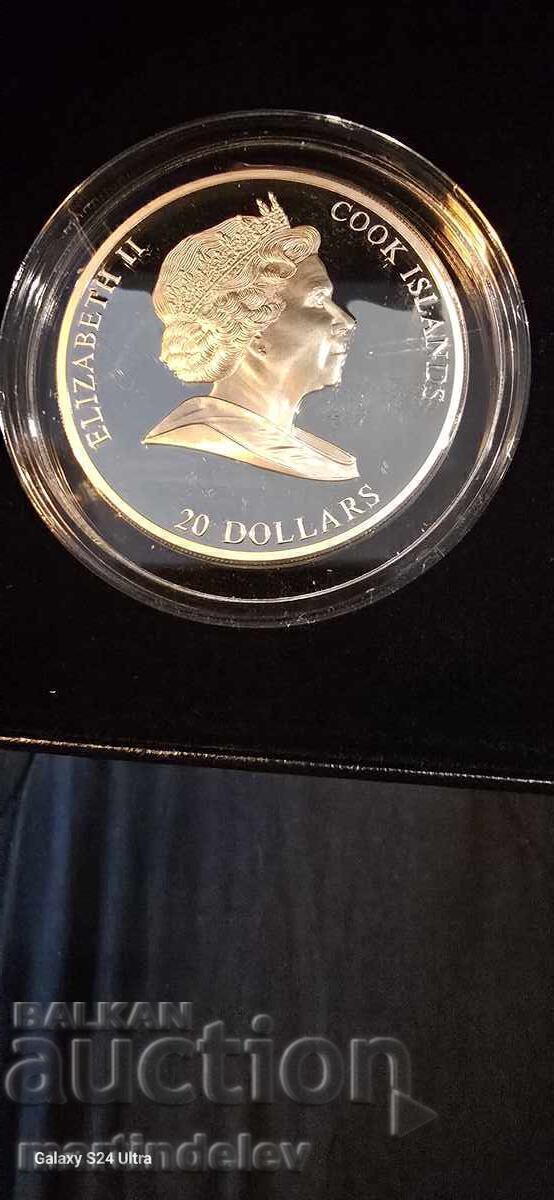 Monedă de argint 3 uncii cu preț € 380.00 | 743.22 BGN