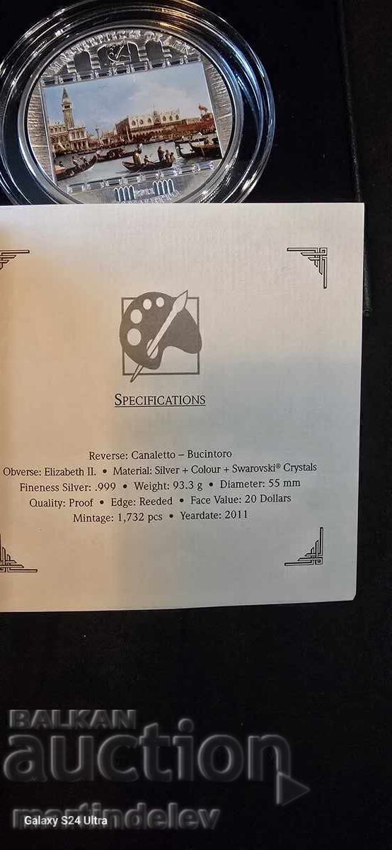 Licitație Monedă de argint 3 uncii