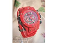 Rare Model Men's Wristwatch HUBLOT Red Magic 50 mm