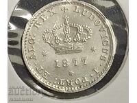 Νόμισμα Πορτογαλίας (Ασήμι) "C" 50 reis [1877]