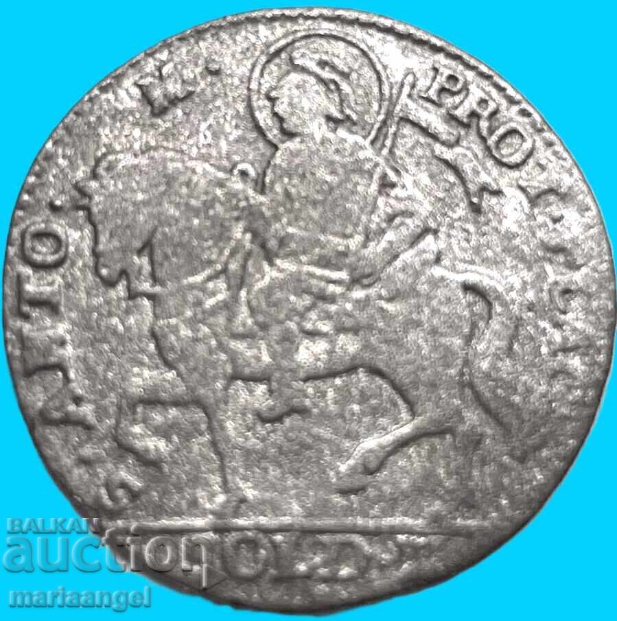 Licitație 10 soldi 1/2 lira 1789 Italia Parma Ranuccio II Farnese