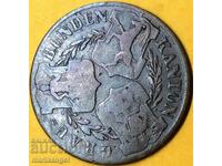 1836 1 batzen Ελβετία καντόνι Graubunden ασήμι