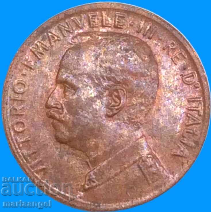 Delivery of 1 centesimo 1916 Italy Victor Emmanuel III 1869-1947