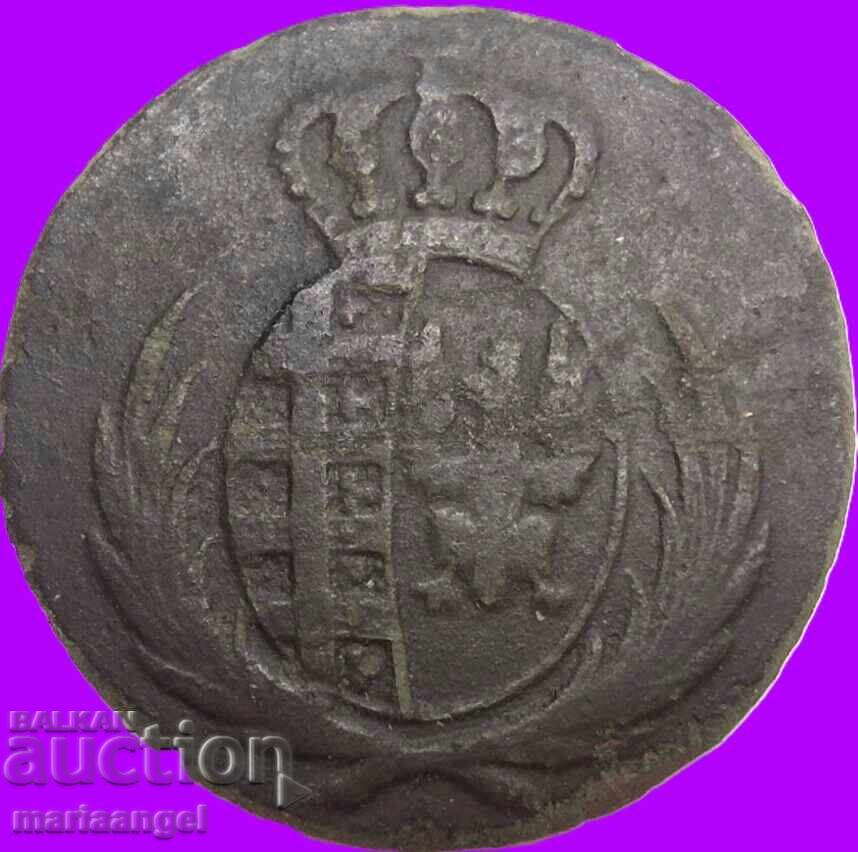 Livrarea Polonia 1 grosz 1812 cupru