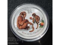 Ασημένιο νόμισμα Lunar Series 2 έγχρωμο 2016 1 oz