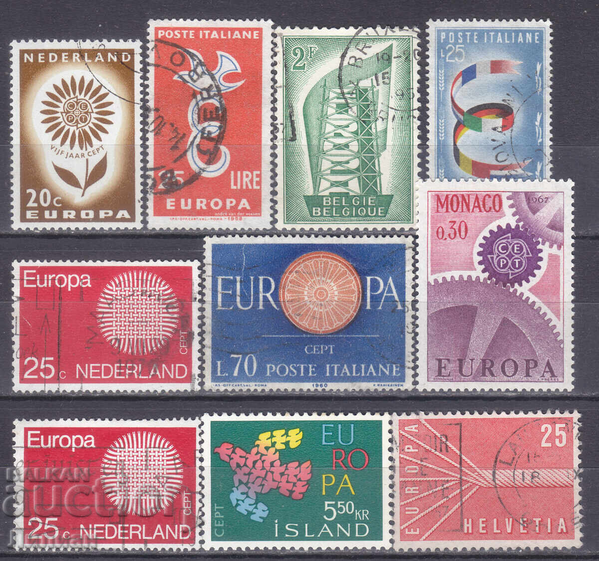 Mărci de la 1 euro cent Mărci de la 1 euro cent