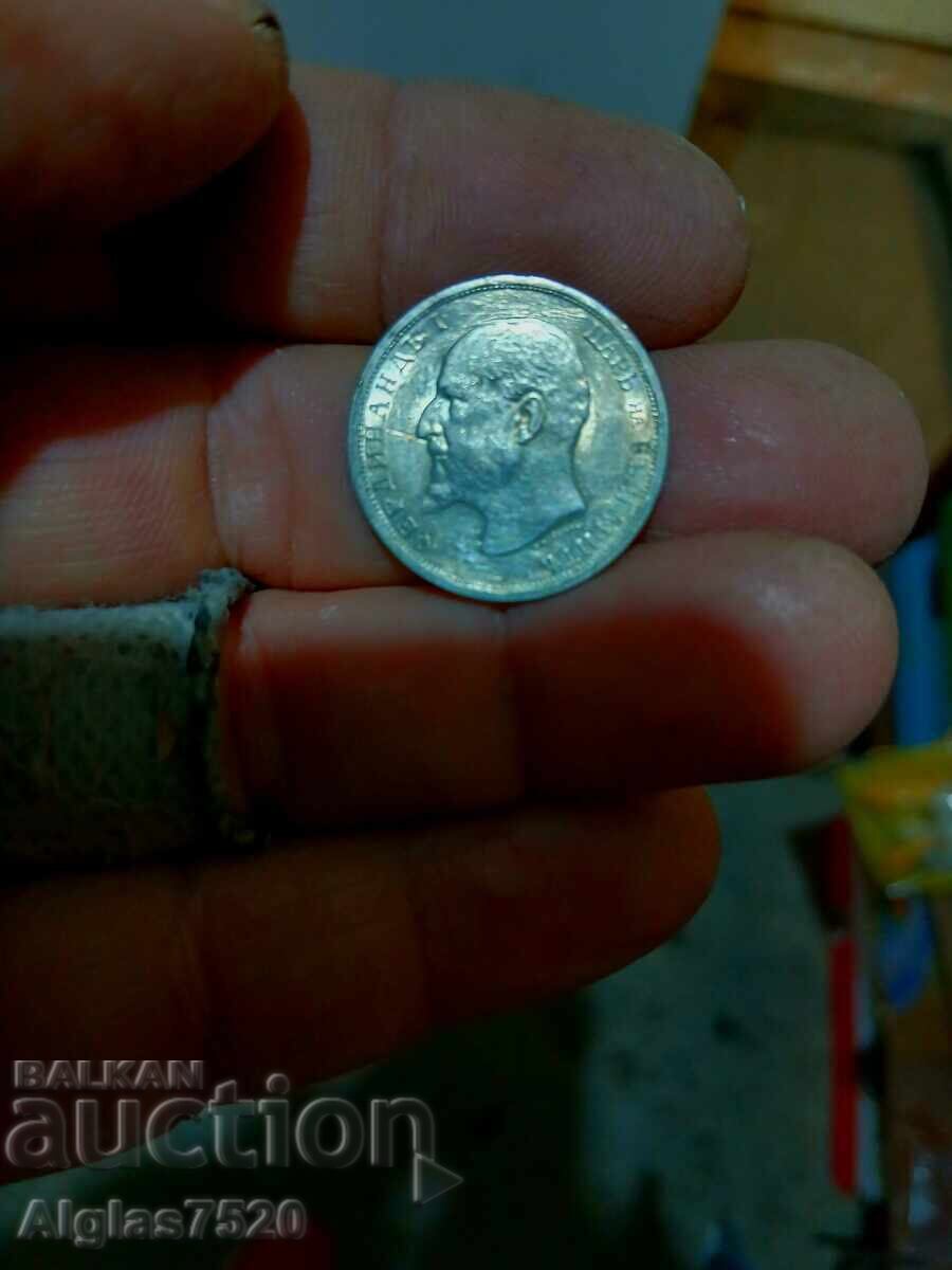 Παράδοση 1 BGN 1913 / ασήμι /