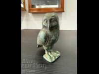 Бронзова статуетка на сова. №7920