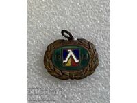 Semn distinctiv rar, insignă "Levski Sofia" 1914