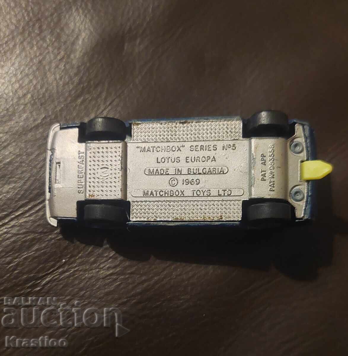 Κομπίνα MATCHBOX N5 LOTUS EUROPA Βουλγαρία με τιμή € 15.00 | 29.34 BGN