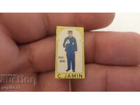 Insigna publicitară, C. Jamin, marcă de produse zaharoase