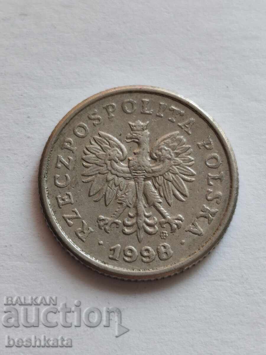 Polonia - 20 groși (1998) Polonia - 20 groși (1998)