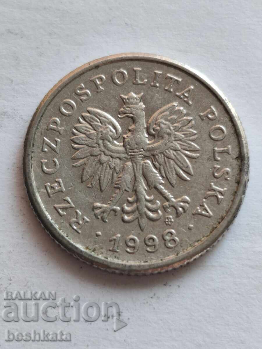 Polonia - 20 groși (1998) Polonia - 20 groși (1998)