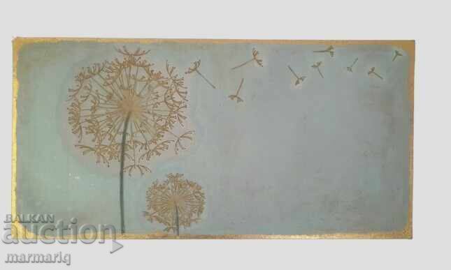 Tablou cu păpădie, 100x50 cm, decor artă modernă cu preț € 110.00 | 215.14 BGN Tablou cu păpădie, 100x50 cm, decor artă modernă cu preț € 110.00 | 215.14 BGN