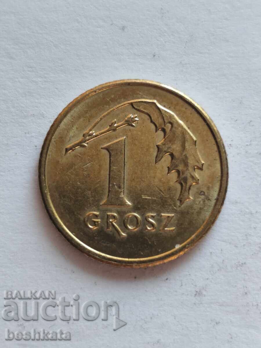 Πολωνία - 1 γρόσι (2023) με τιμή € 0.08 | 0.16 BGN