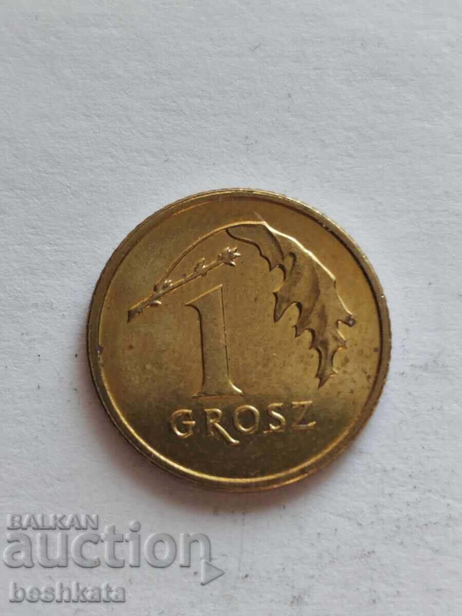 Πολωνία - 1 γρόσι (2023) με τιμή € 0.08 | 0.16 BGN