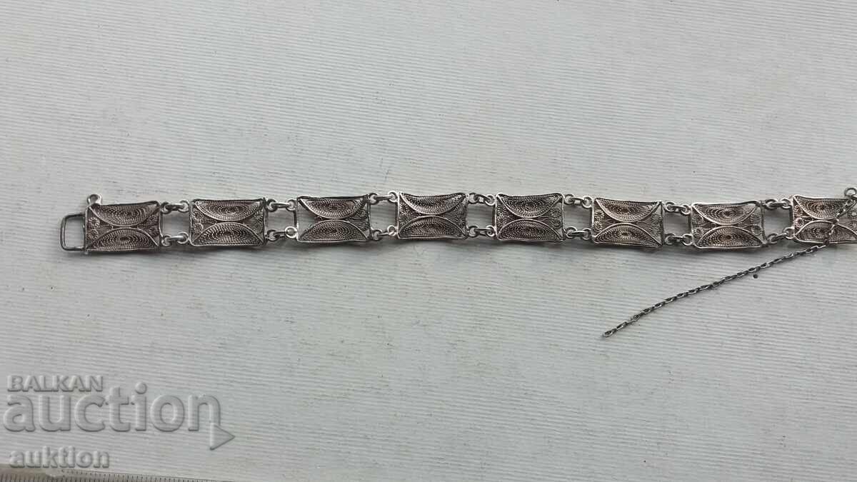 BRĂȚARĂ FILIGRAN ARGINT - 11,47 GR - 6 BRĂȚARĂ FILIGRAN ARGINT - 11,47 GR - 6