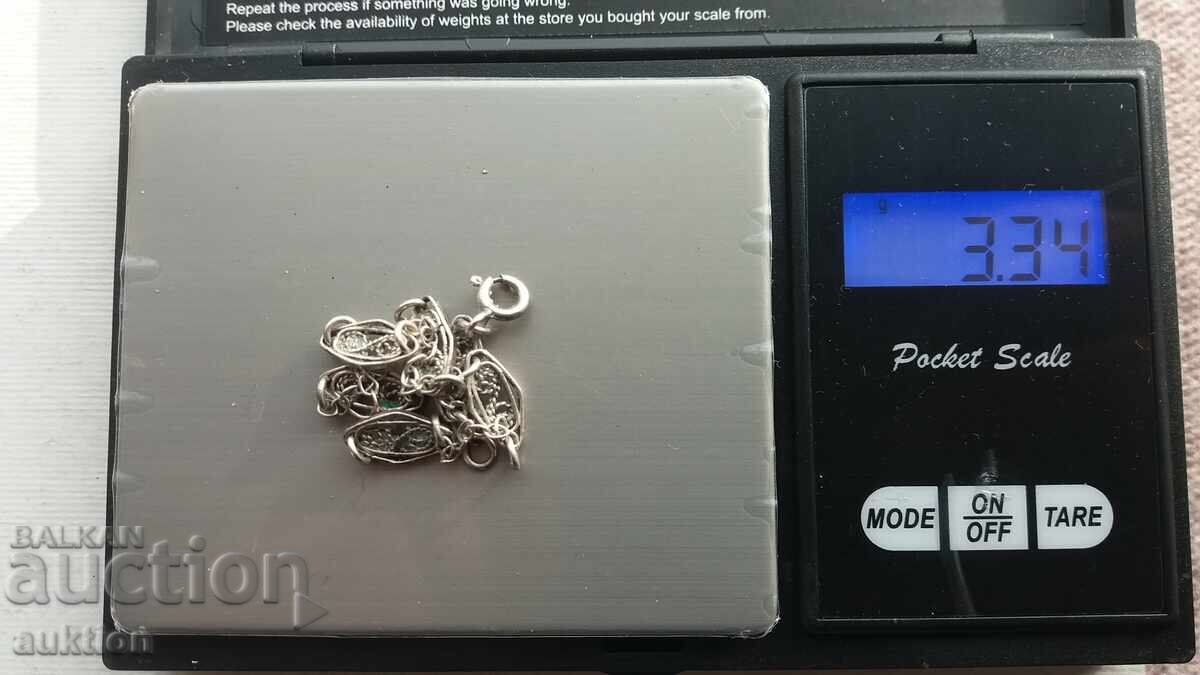 ΑΡΓΥΡΗ ΦΙΛΙΓΡΑΝ ΓΡΑΜΜΑΤΙ - 3,34 ΓΡ με τιμή € 19.99 | 39.10 BGN