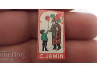 Advertising badge, C. Jamin, confectionery brand