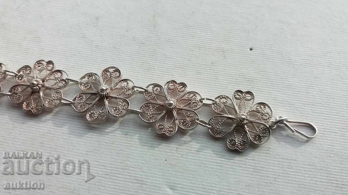 BRĂȚARĂ FILIGRAN ARGINT - 15,84 GR - 5 BRĂȚARĂ FILIGRAN ARGINT - 15,84 GR - 5