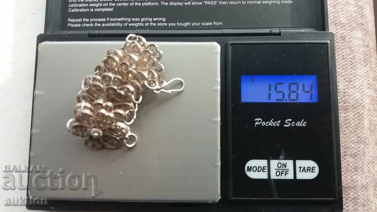 BRĂȚARĂ FILIGRAN ARGINT - 15,84 GR - 7 BRĂȚARĂ FILIGRAN ARGINT - 15,84 GR - 7