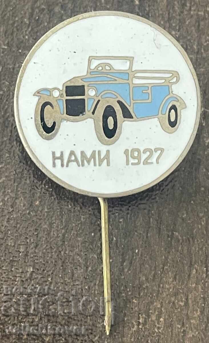 42969 SSSR semn automobile marcă NAMI model 1927g. Email